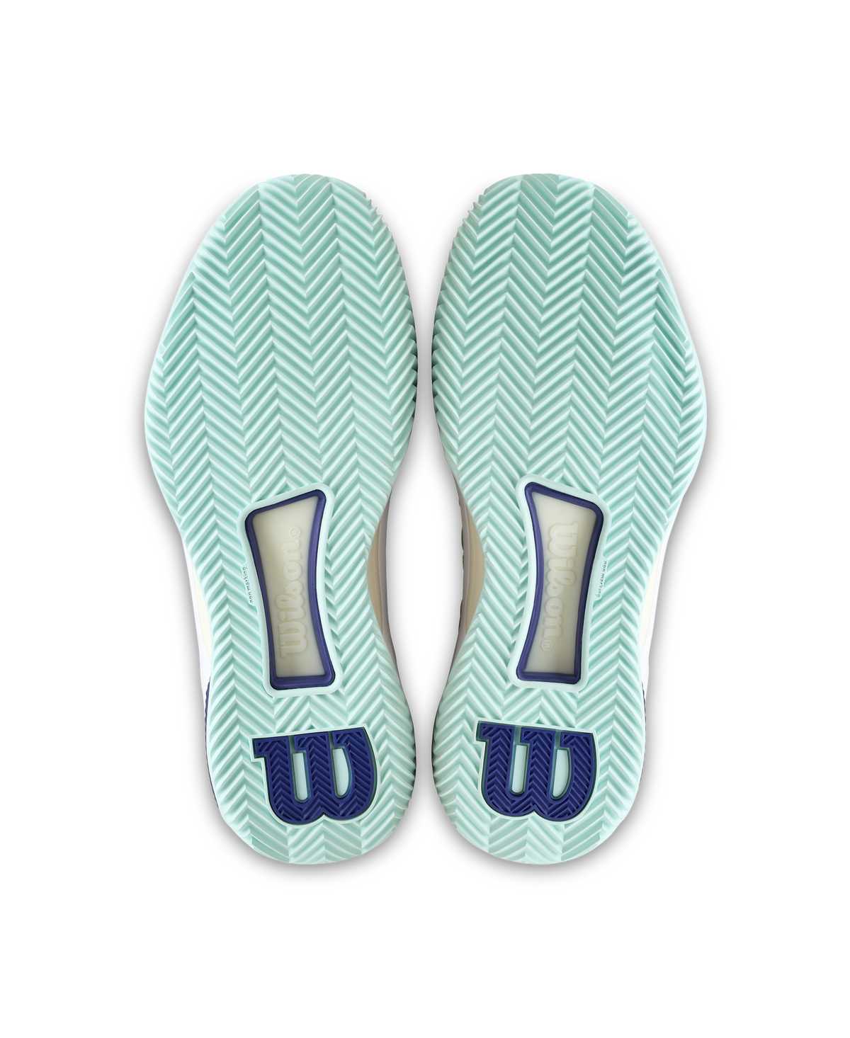 Wilson Intrigue Tour Clay Womens Tennis Shoes, White/Bay/Skipper Blue - pair view