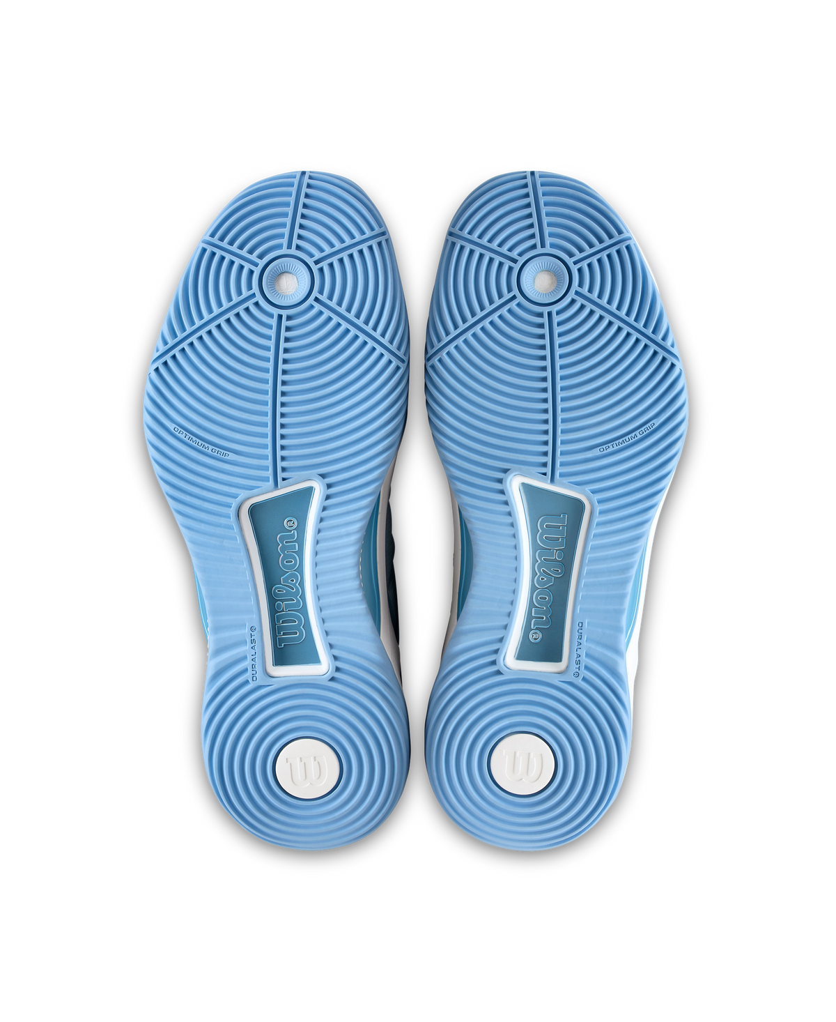 Wilson Intrigue Tour Womens Padel Shoes, Airy Blue/White - pair view