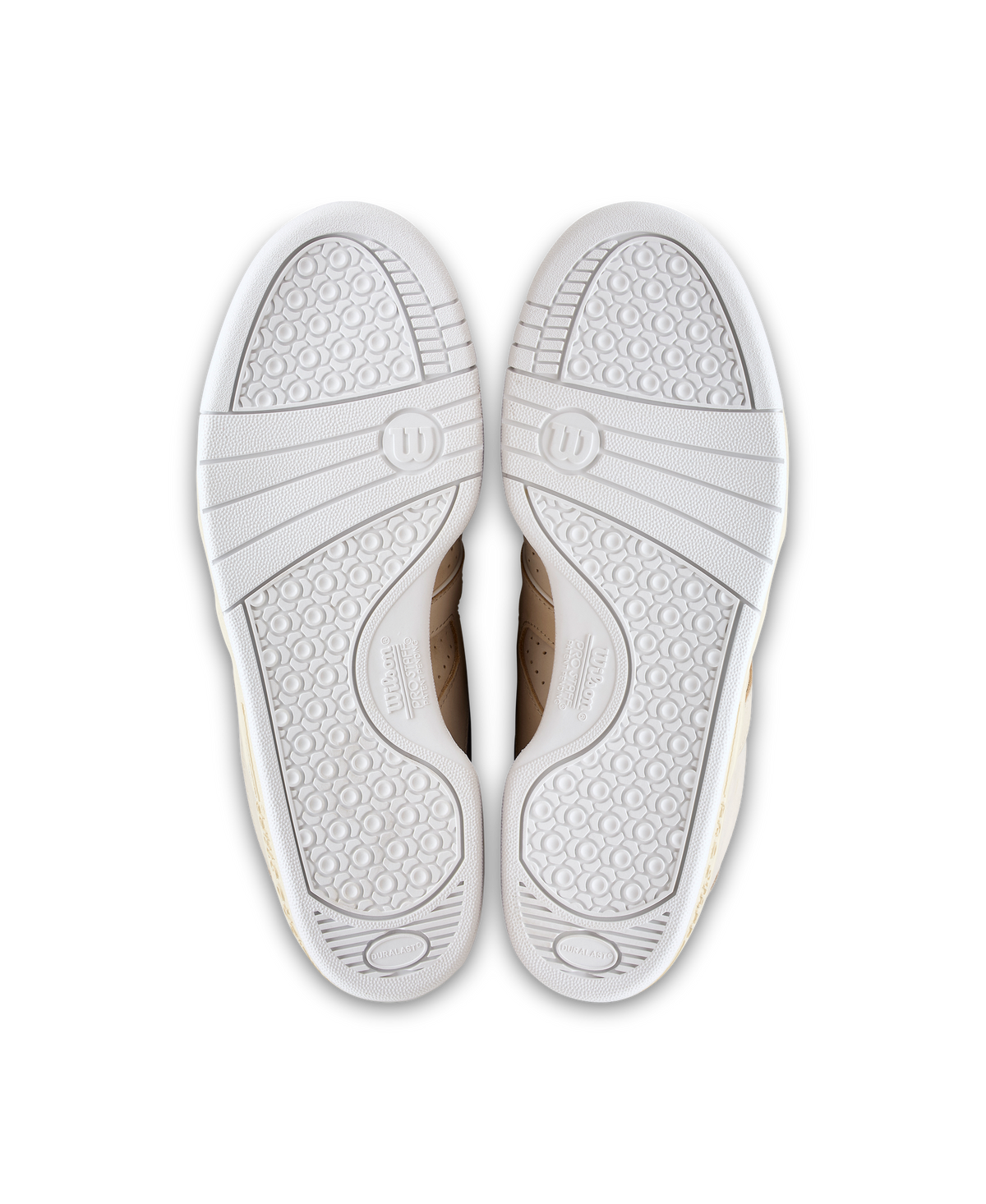 Wilson Pro Staff 87 Nubuck Unisex Sneakers, Seedpearl/White/Orange Tiger - pair view