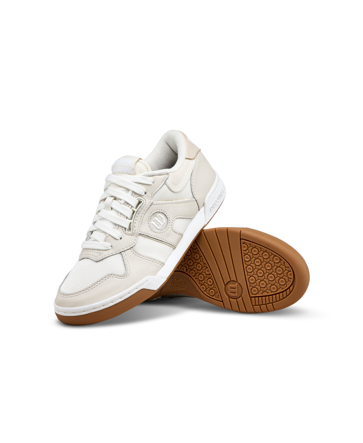 Wilson Pro Staff 87 Mesh Womens Lifestyle Sneakers, Tofu/White/Gum - alternate view 7
