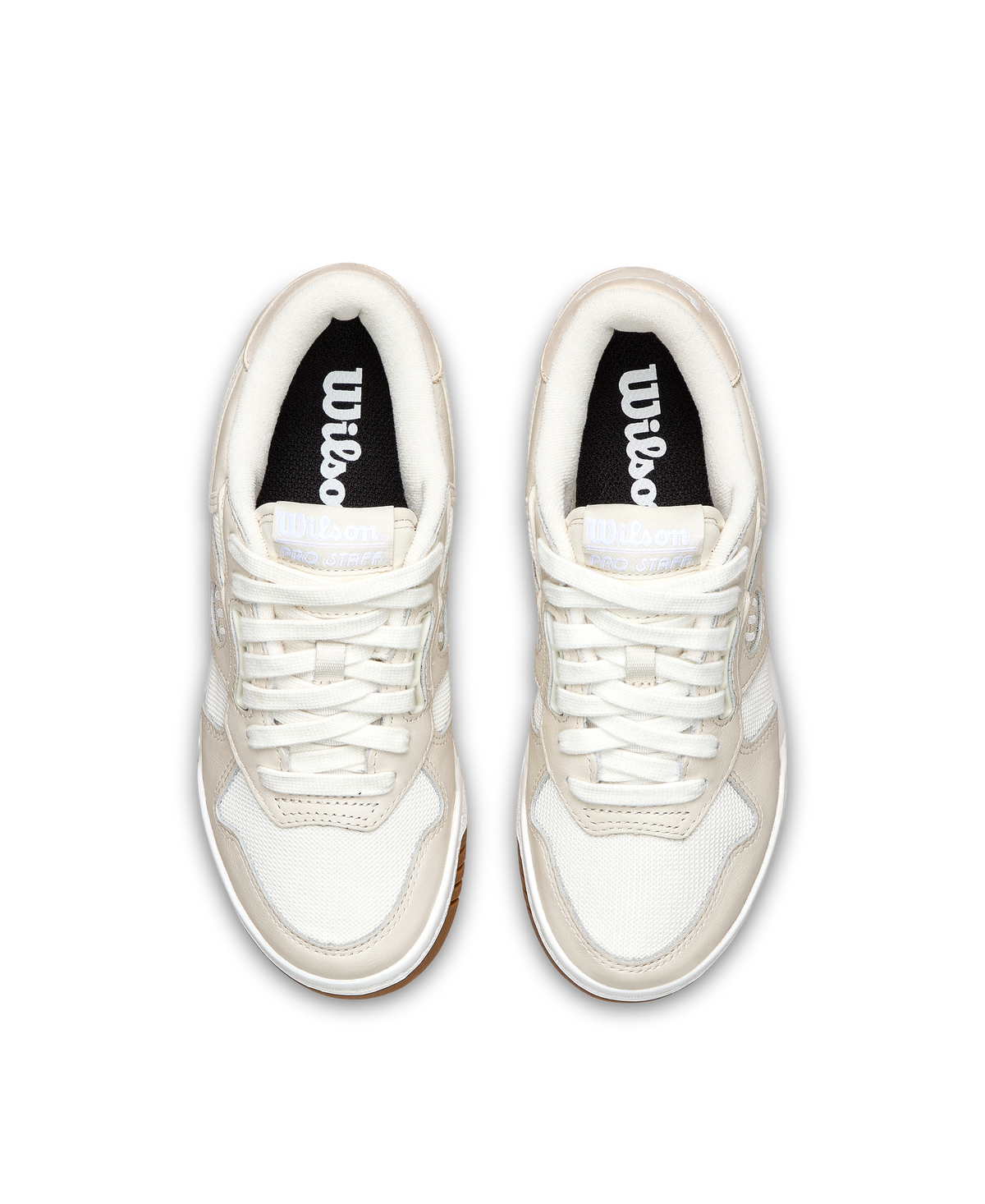 Wilson Pro Staff 87 Mesh Womens Lifestyle Sneakers, Tofu/White/Gum - alternate view 5