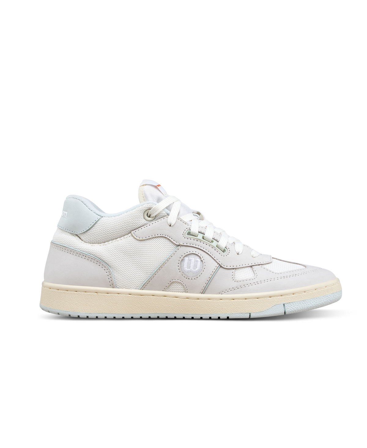 Wilson Pro Staff 87 Mid Mens Sneakers, Snow White/Ice Flow/Seedpearl - alternate view 1