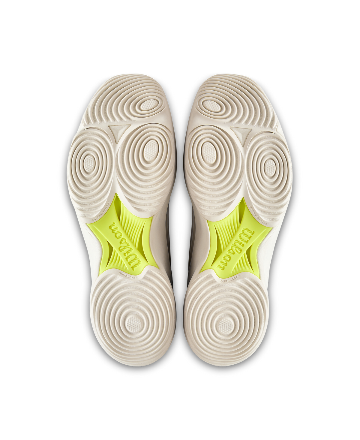 Wilson Hurakn Lite Mens Padel Shoes, Snow White/Safety Yellow - alternate view 7