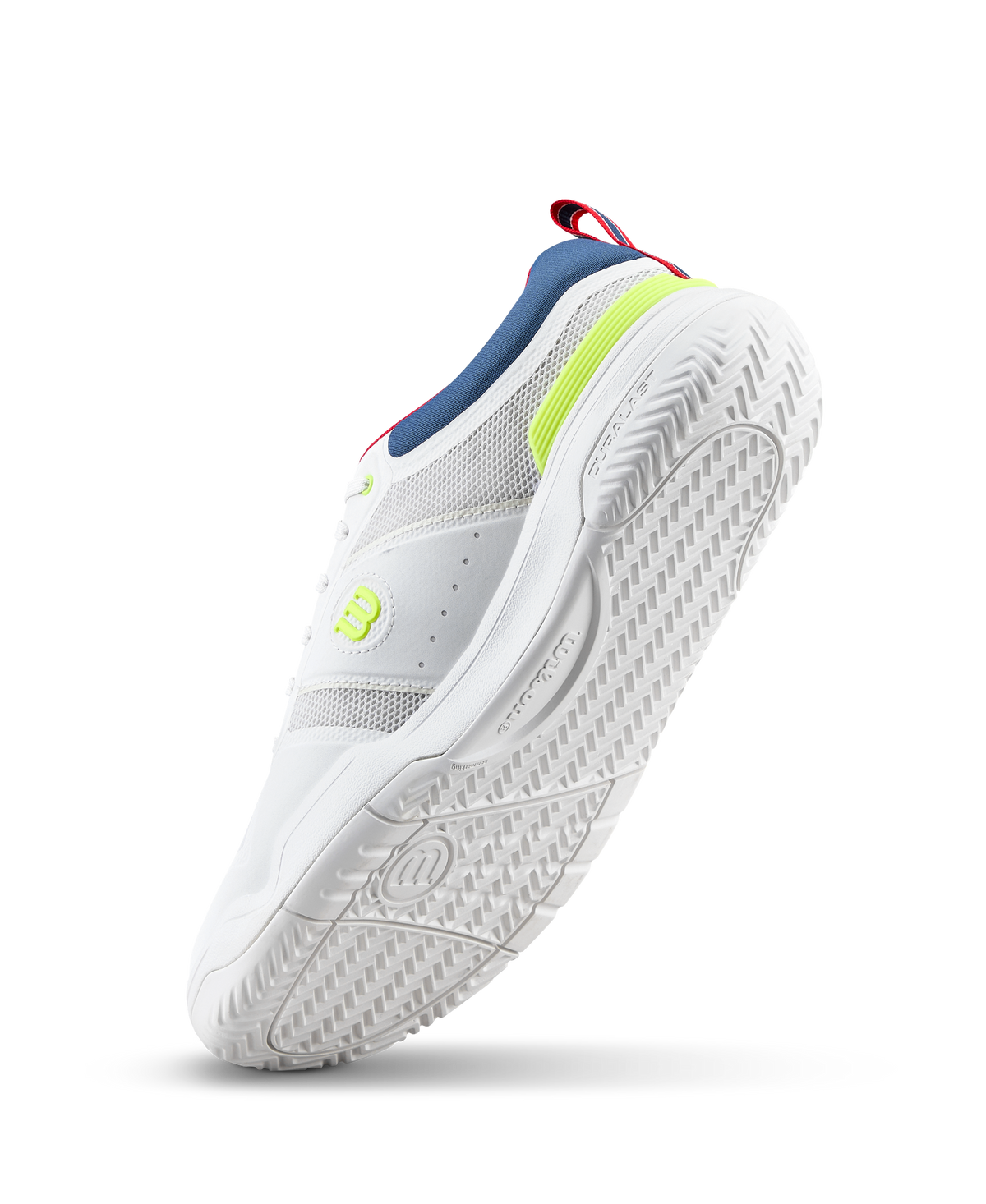 Wilson Pickle Pro Mens Pickleball Shoes, Snow White/Papyrus/Ensign Blue - alternate view 3