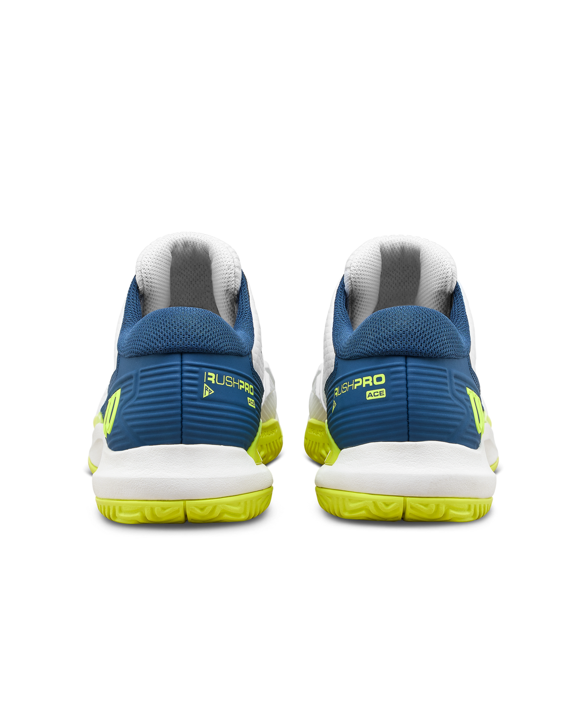 Wilson Rush Pro Ace Junior Tennis Shoes, Snow White/Ensign Blue - alternate view 5