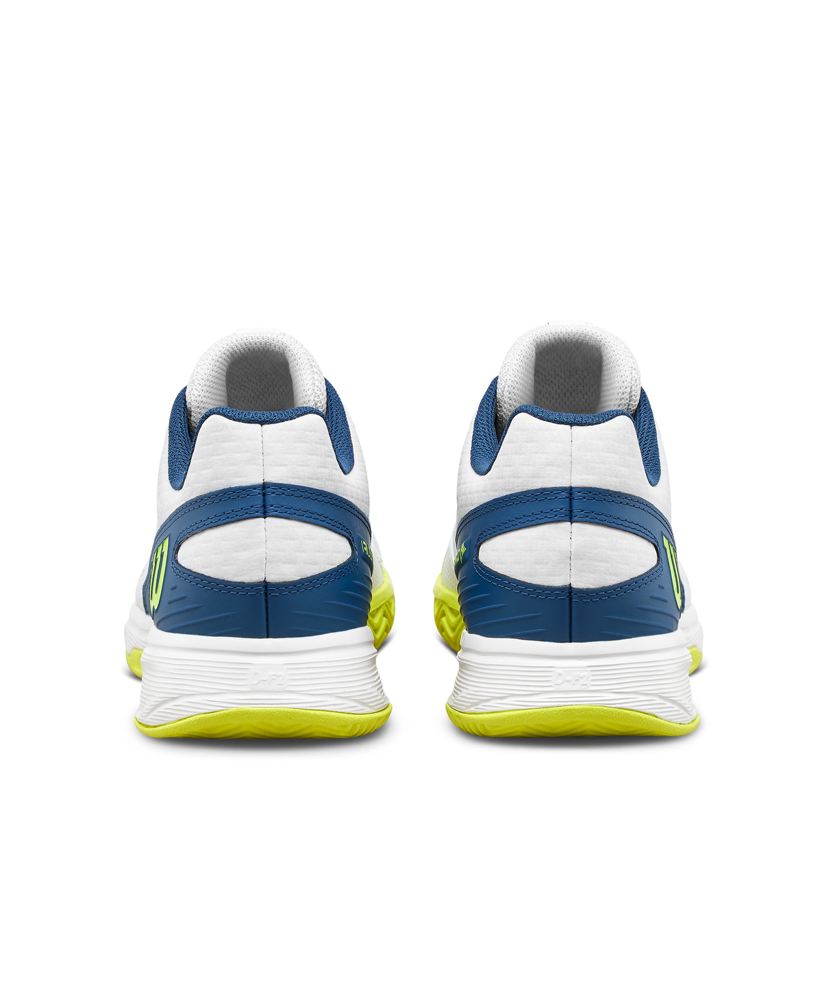 Wilson Rush Pro L Junior Tennis Shoes, Snow White/Snow White/Ensign Blue - alternate view 5