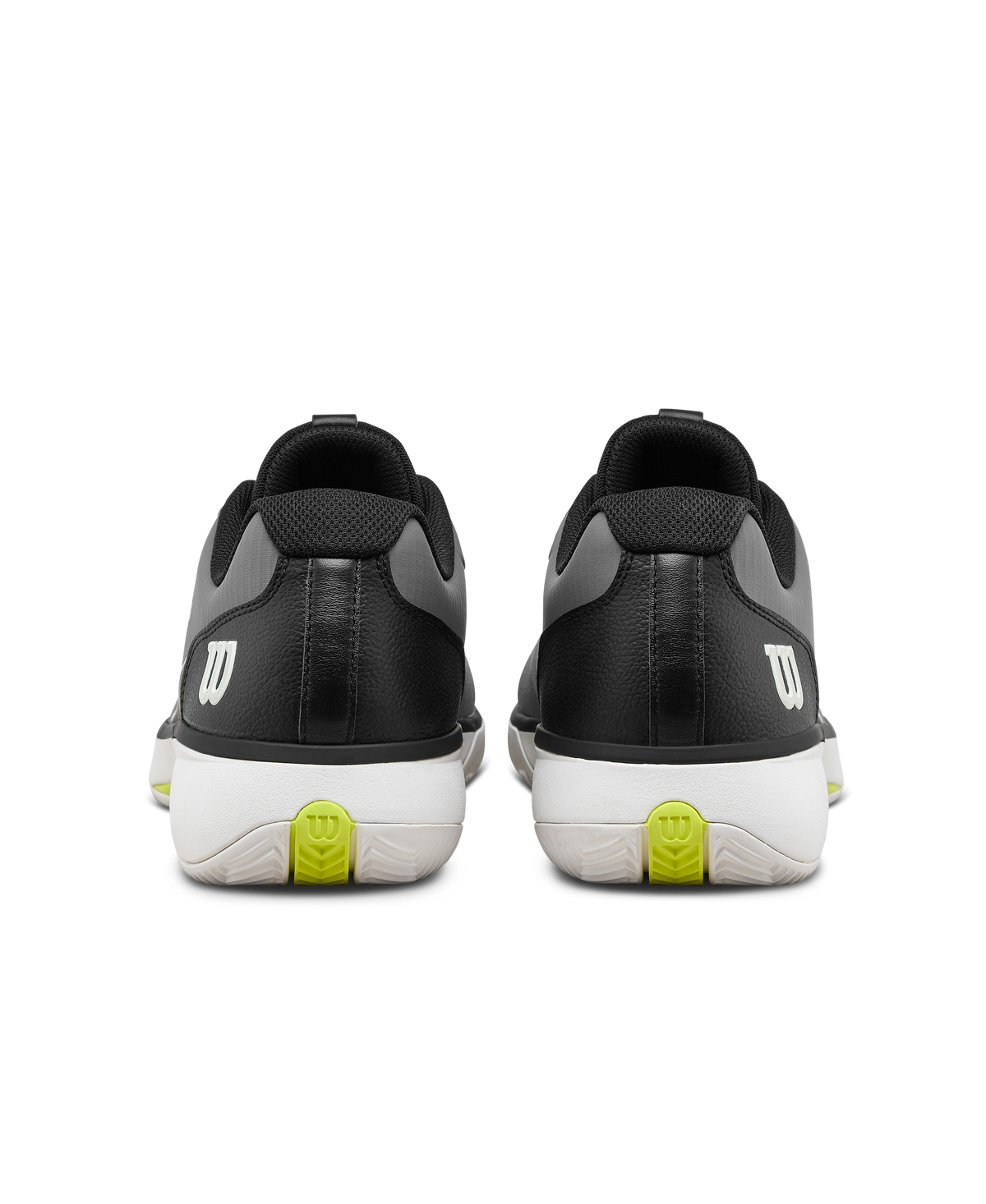 Wilson Rush Lite 5 Clay Mens Tennis Shoes, Titanium/Black/Safety Yellow - alternate view 5