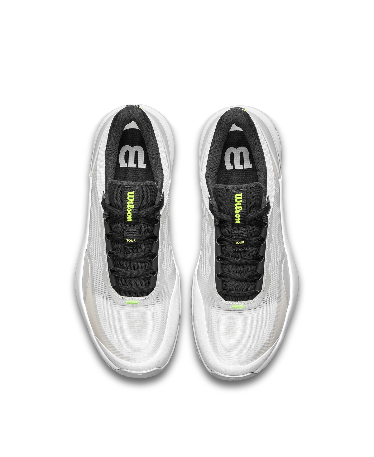 Wilson Intrigue Tour Clay Womens Tennis Shoes, Snow White/Snow White/Microchip - alternate view 4