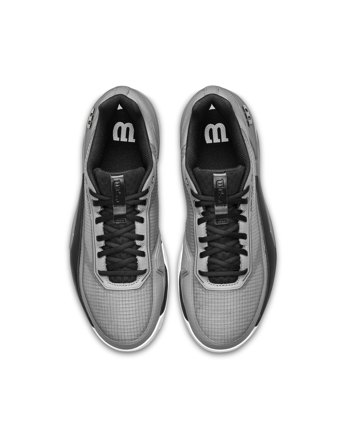 Wilson Rush Tour 5 Clay Mens Tennis Shoes, Titanium/Black/Safety Yellow - alternate view 4