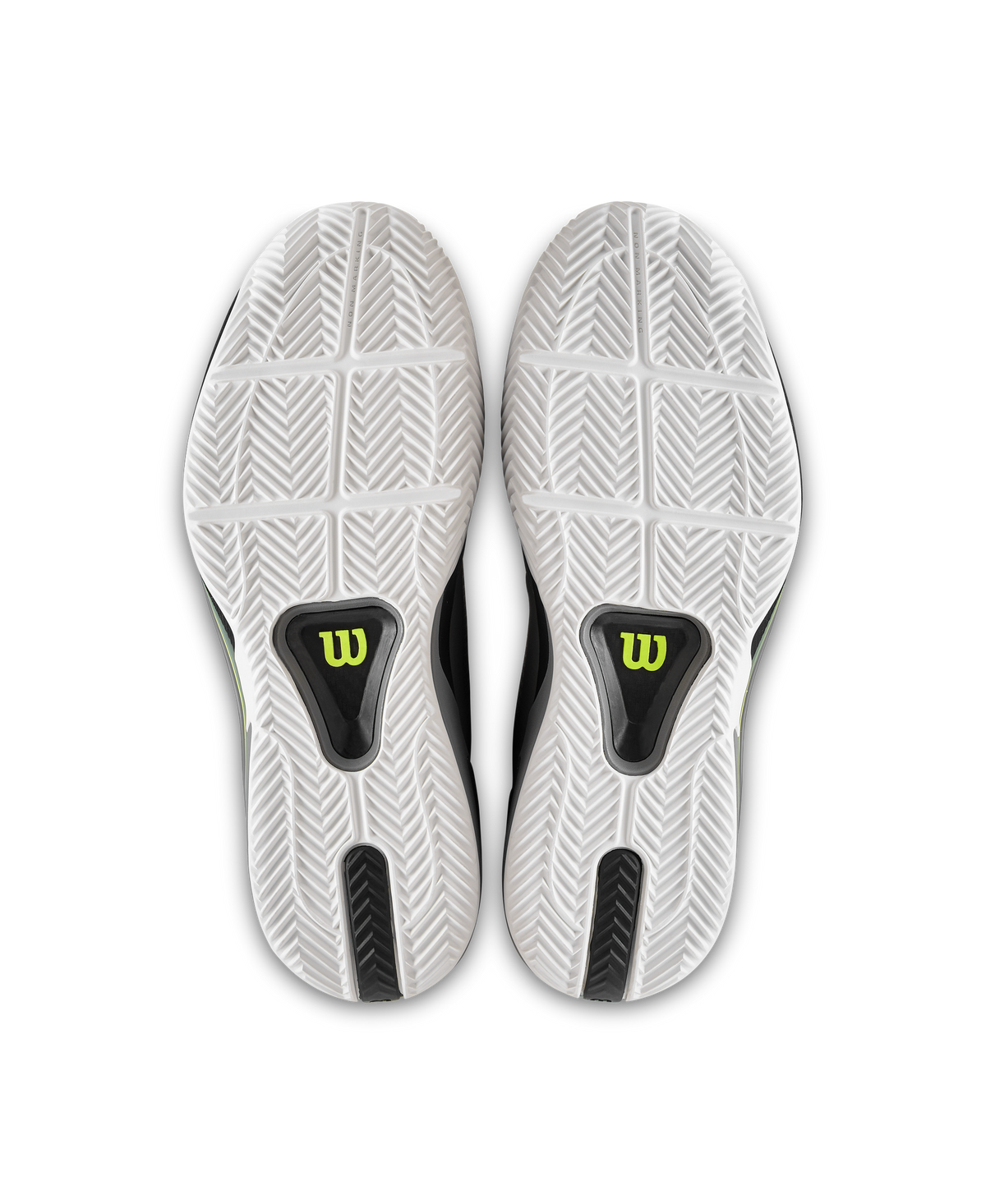 Wilson Rush Tour 5 Clay Mens Tennis Shoes, Titanium/Black/Safety Yellow - alternate view 7