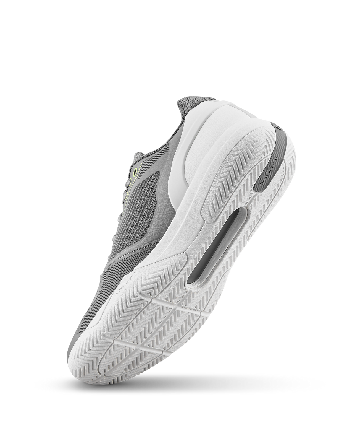 Wilson Rush Pro 5 Mens Tennis Shoes, Titanium/Snow White/Black - alternate view 3