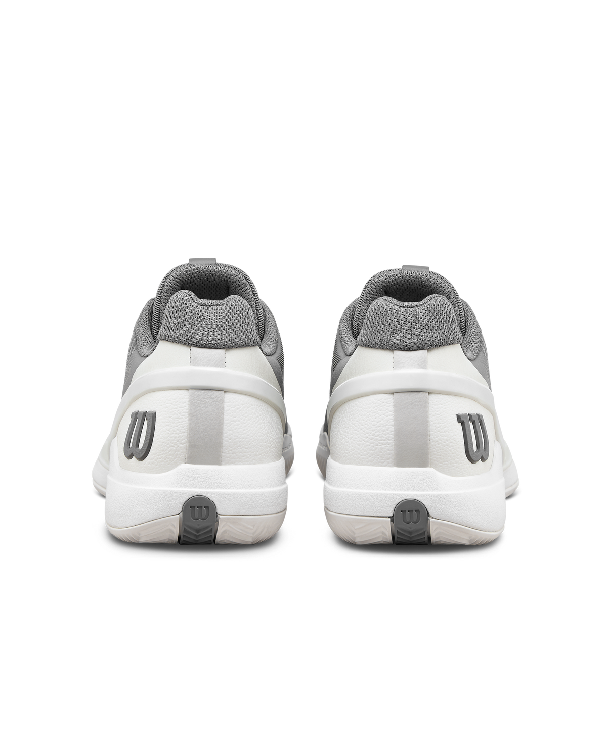 Wilson Rush Pro 5 Clay Mens Tennis Shoes, Titanium/Snow White/Black - alternate view 5