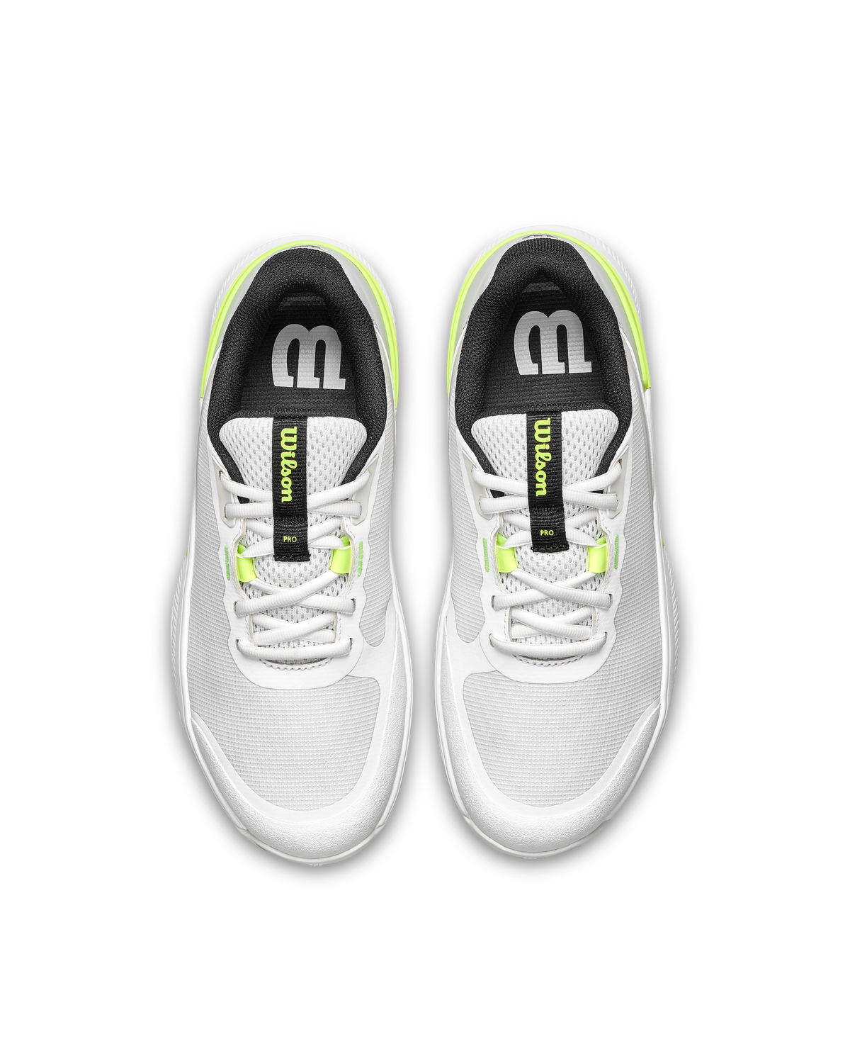 Wilson Intrigue Pro Clay Womens Tennis Shoes, Snow White/Snow White/Microchip - alternate view 4