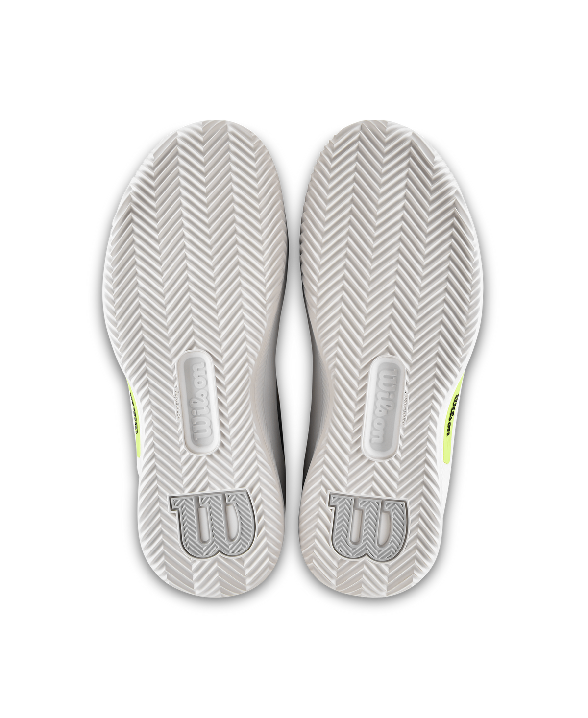 Wilson Intrigue Pro Clay Womens Tennis Shoes, Snow White/Snow White/Microchip - alternate view 7
