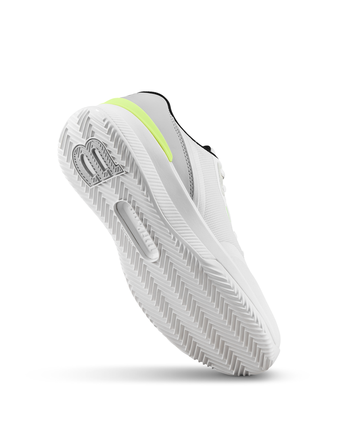 Wilson Intrigue Pro Clay Womens Tennis Shoes, Snow White/Snow White/Microchip - alternate view 2