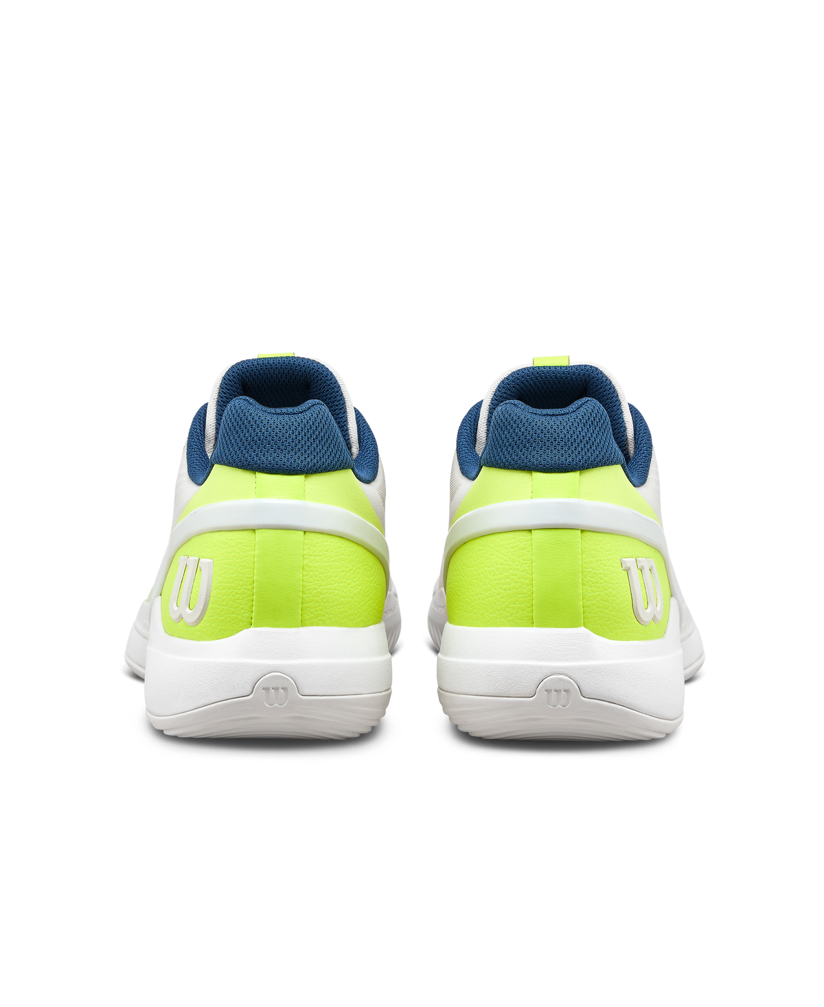 Wilson Rush Pro 5 Mens Padel Shoes, Snow White/Safety Yellow - alternate view 5