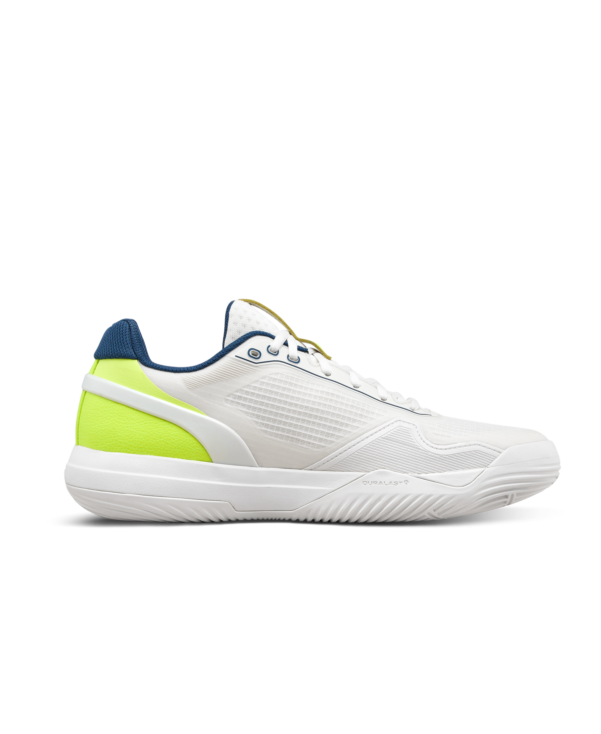 Wilson Rush Pro 5 Mens Padel Shoes, Snow White/Safety Yellow - alternate view 1