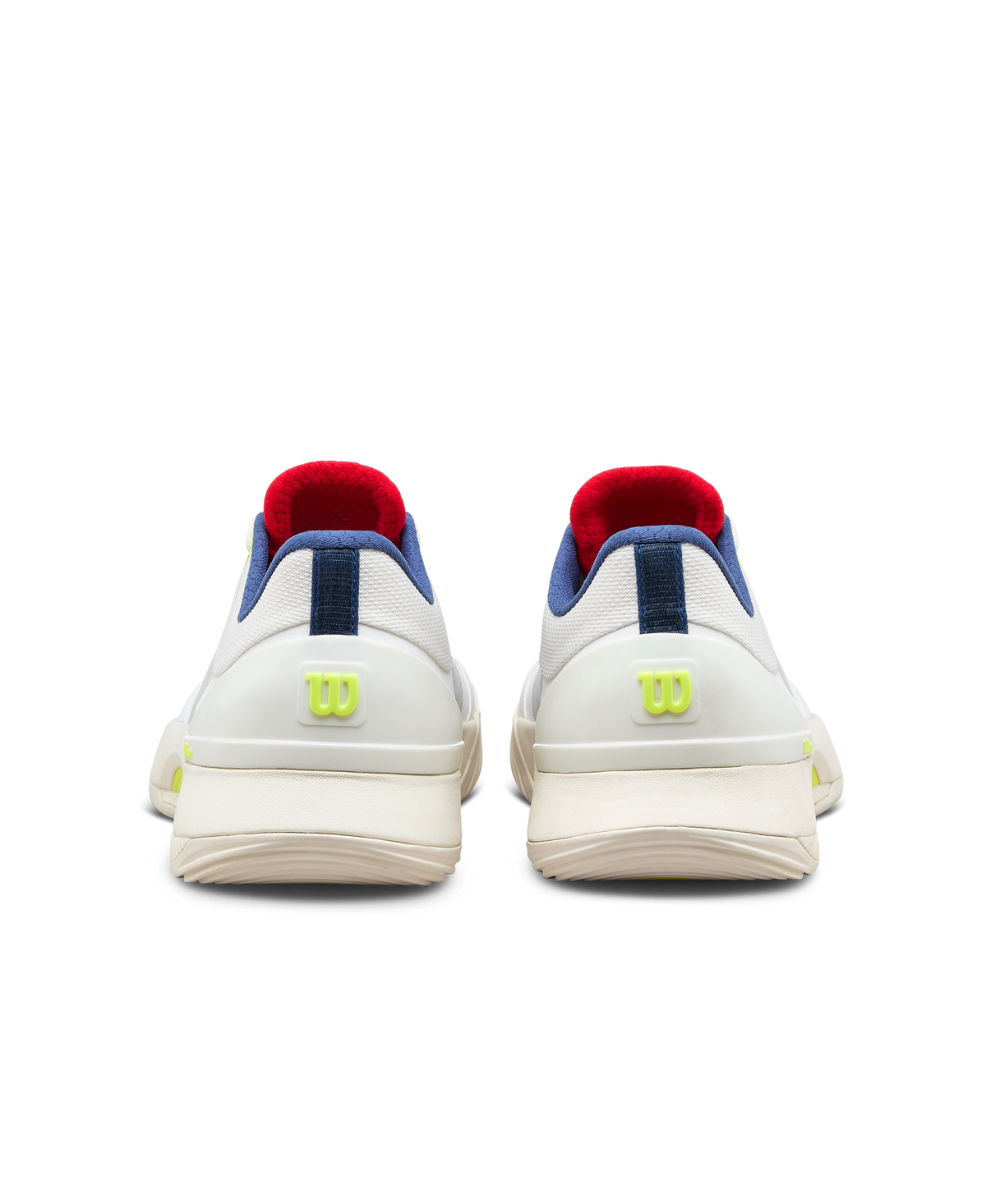 Wilson Intrigue Tour Womens Padel Shoes, Snow White/Papyrus/Safety Yellow - alternate view 5