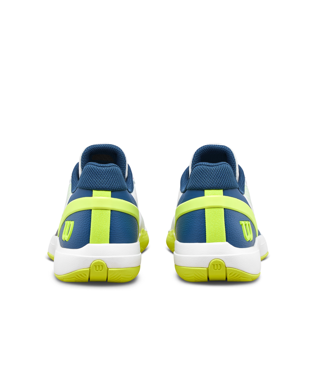 Wilson Rush Pro 5 Junior Tennis Shoes, Bright White/Bright White/Ensign Blue - alternate view 5