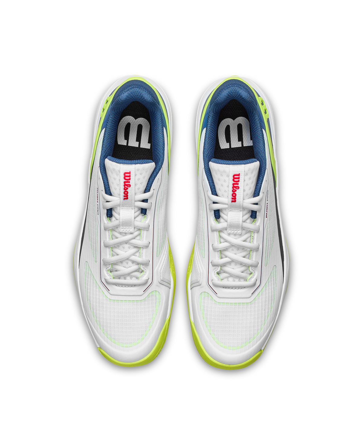 Wilson Rush Pro 5 Junior Tennis Shoes, Bright White/Bright White/Ensign Blue - alternate view 4