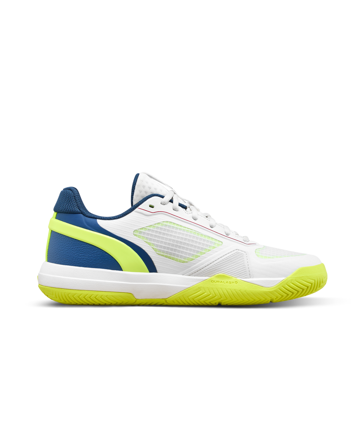 Wilson Rush Pro 5 Junior Tennis Shoes, Bright White/Bright White/Ensign Blue - alternate view 1