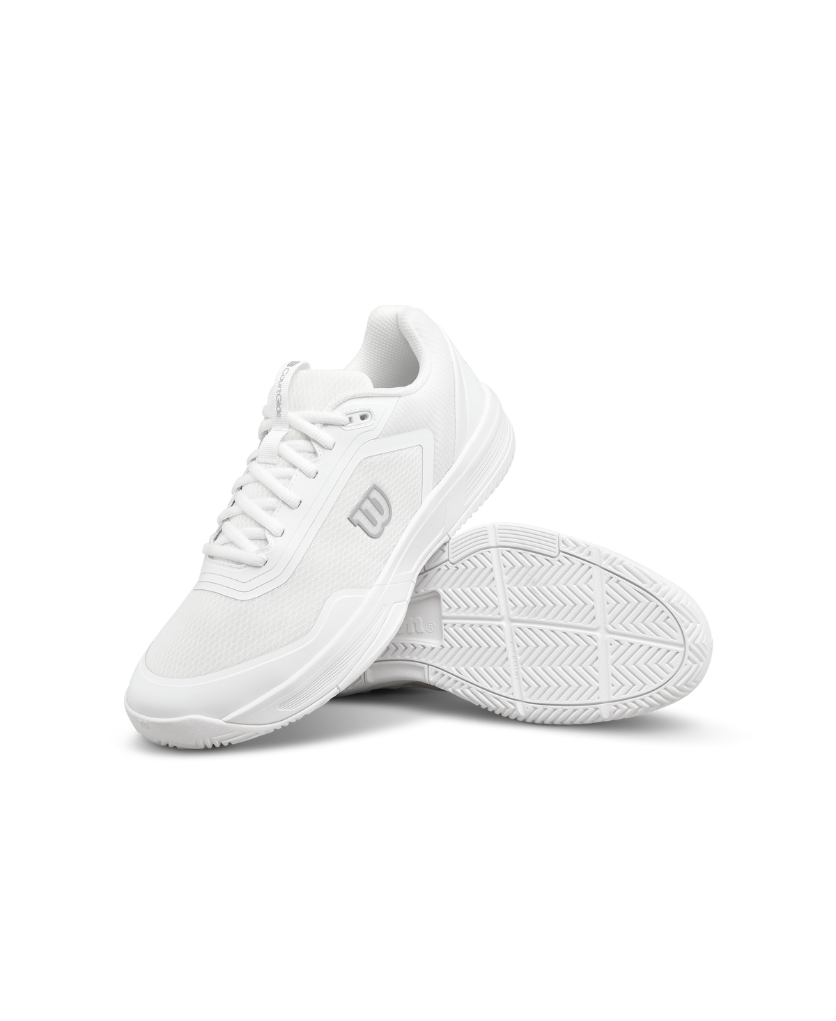 Wilson CourtGlide Mens Tennis Shoes, White/White/White - alternate view 6