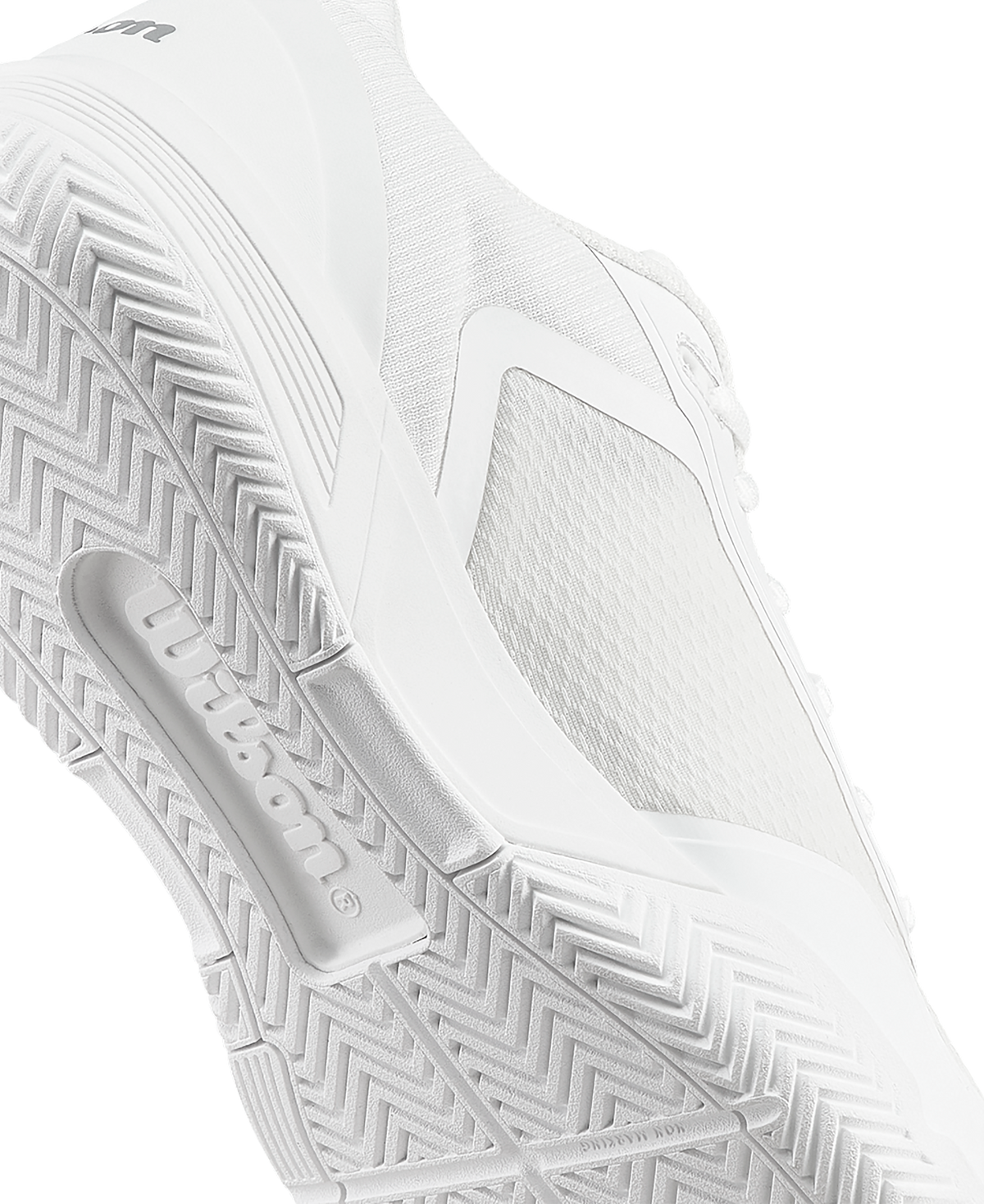 Wilson CourtGlide Mens Tennis Shoes, White/White/White - alternate view 8