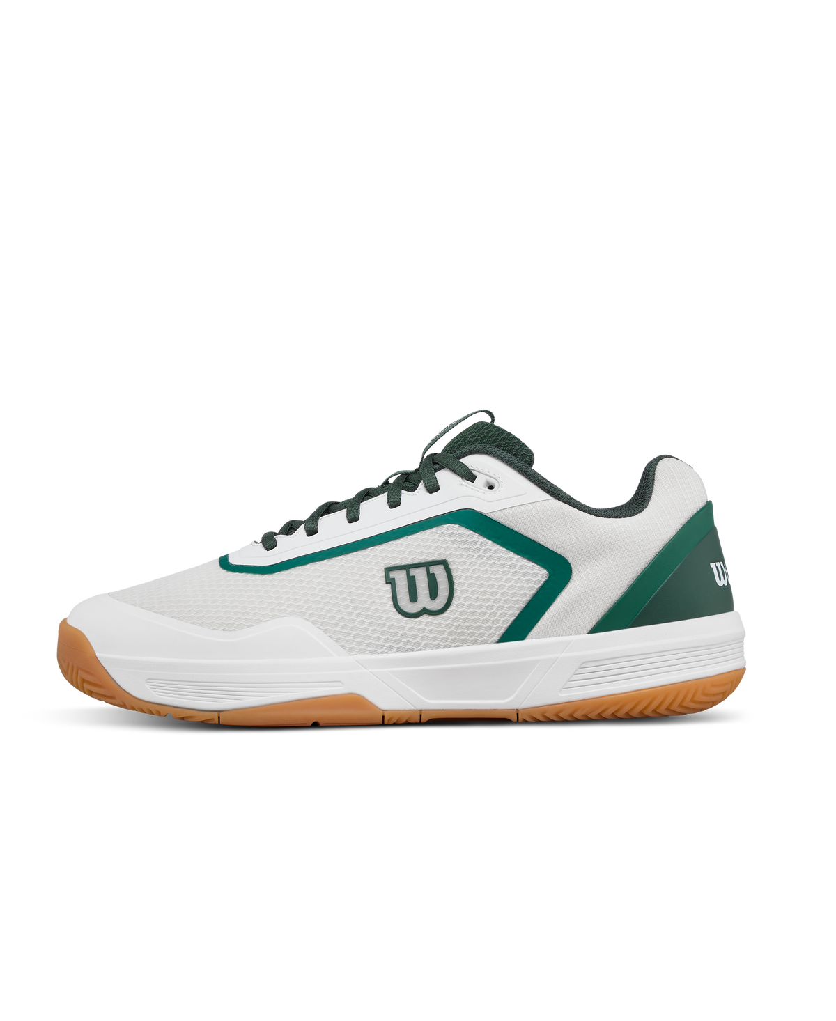 Wilson CourtGlide Mens Tennis Shoes, White/Sycamore/Gum - main view