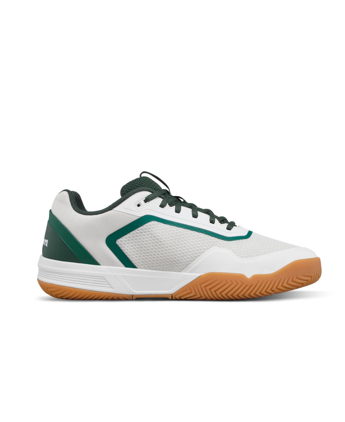 Wilson CourtGlide Mens Tennis Shoes, White/Sycamore/Gum - alternate view 1