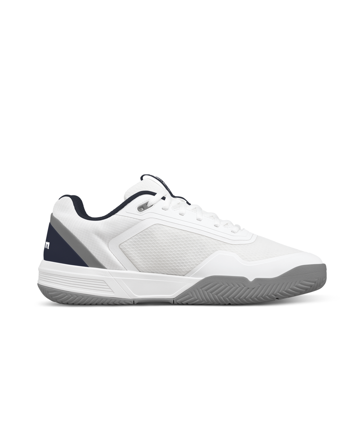 Wilson CourtGlide Mens Tennis Shoes, White/Navy Blazer/Quarry - alternate view 1