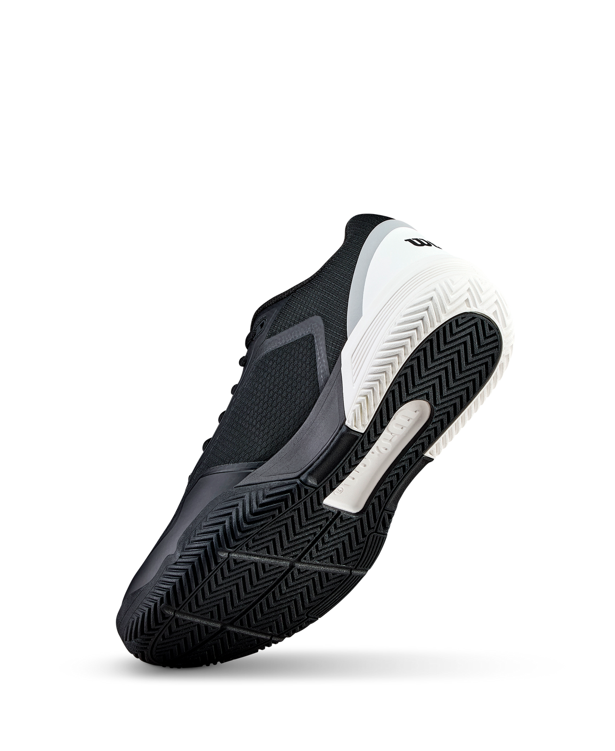 Wilson CourtGlide Mens Tennis Shoes, Black/White/Lunar Rock - alternate view 3