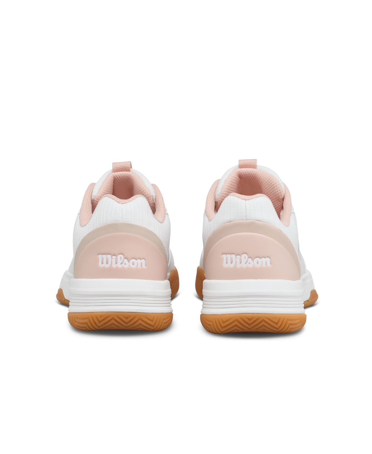 Wilson CourtGlide Womens Tennis Shoes, White/Cameo Rose/Gum - alternate view 5