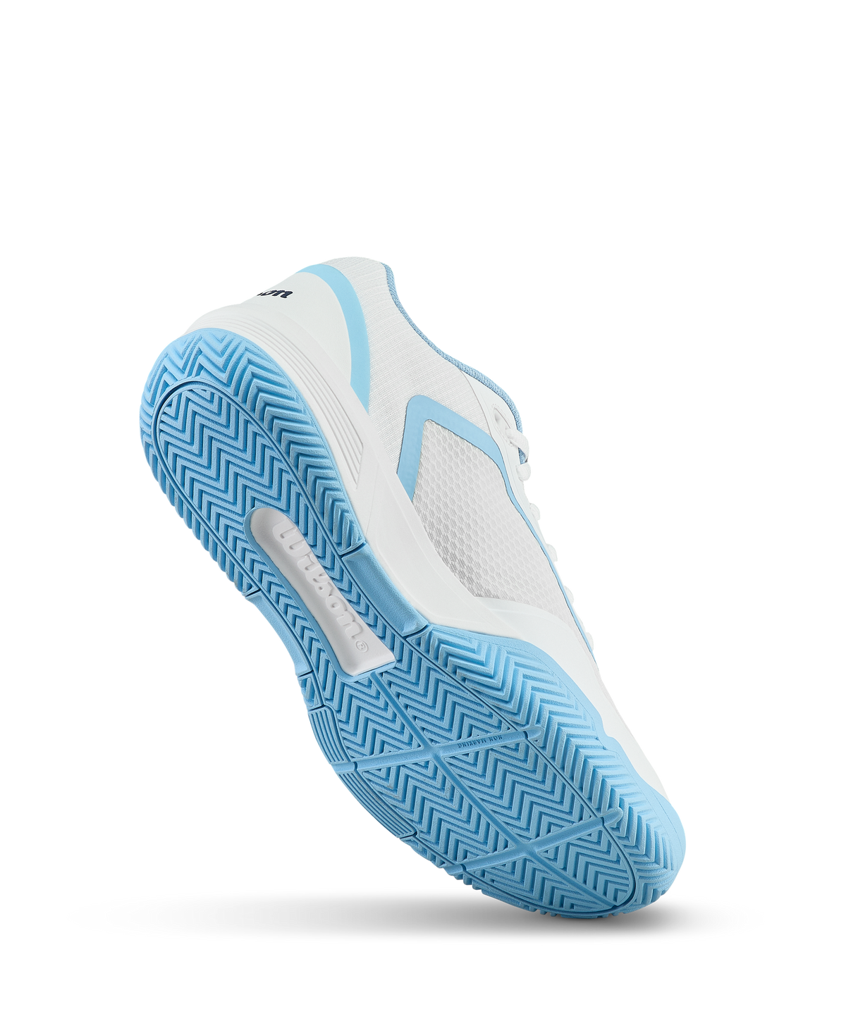 Wilson CourtGlide Womens Tennis Shoes, White/Airy Blue/Navy Blazer - alternate view 2