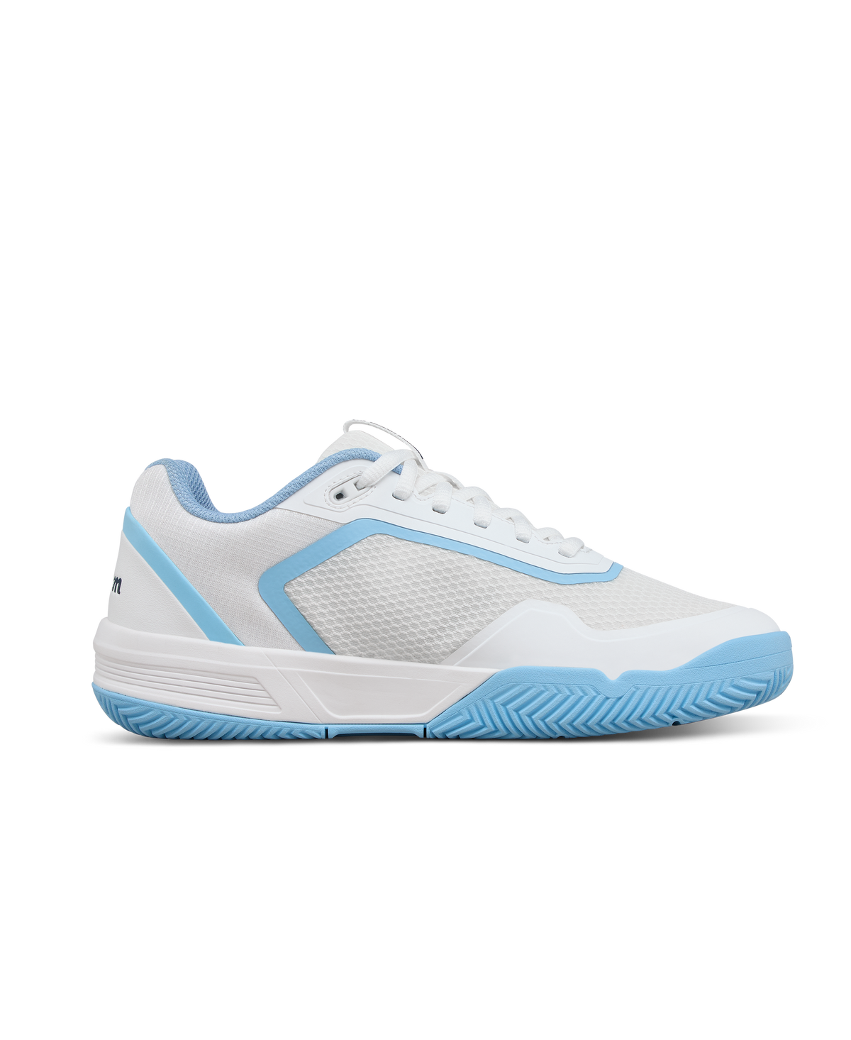 Wilson CourtGlide Womens Tennis Shoes, White/Airy Blue/Navy Blazer - alternate view 1