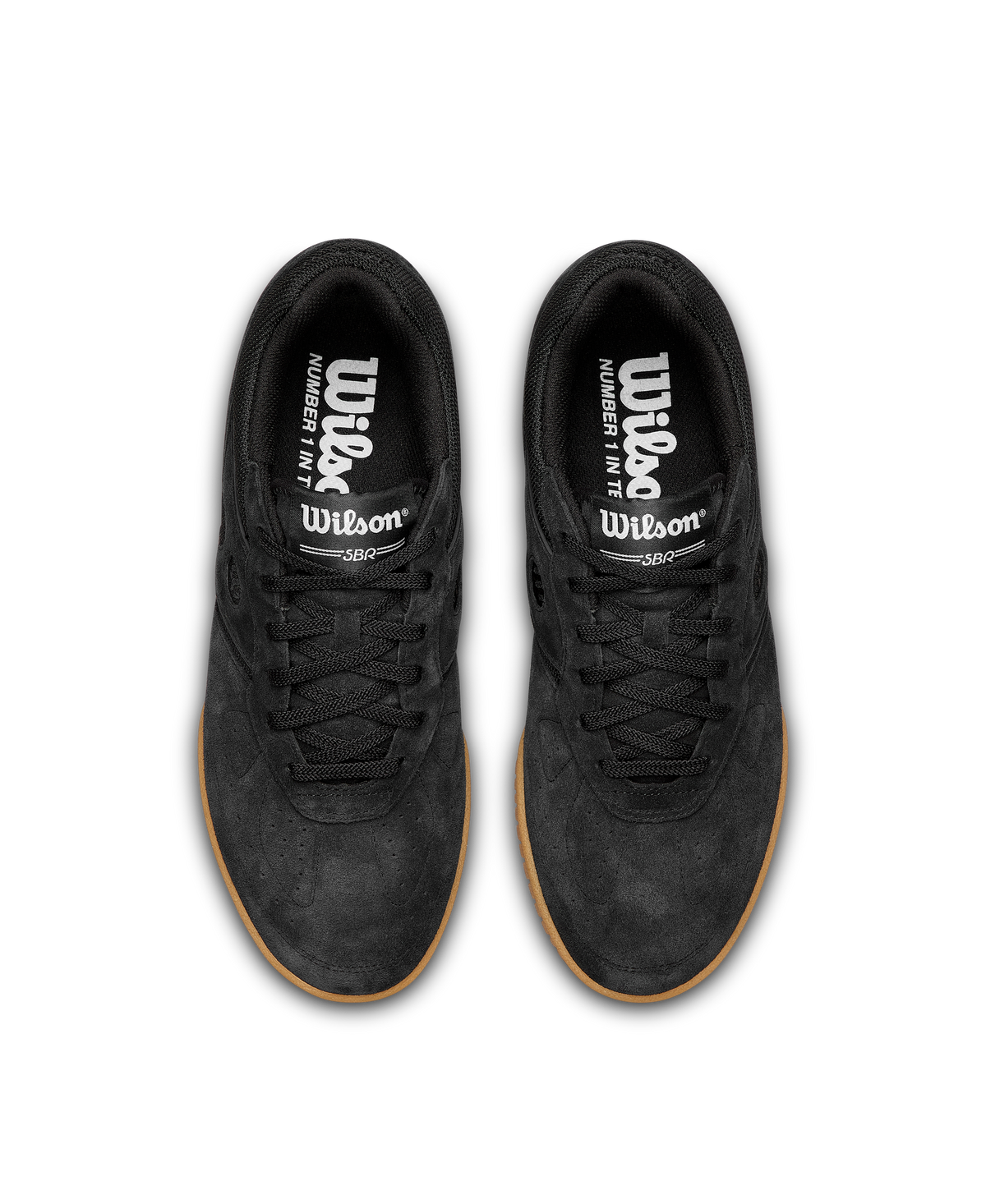 Wilson SBR Unisex Lifestyle Sneakers, Black/White/Gum - alternate view 4