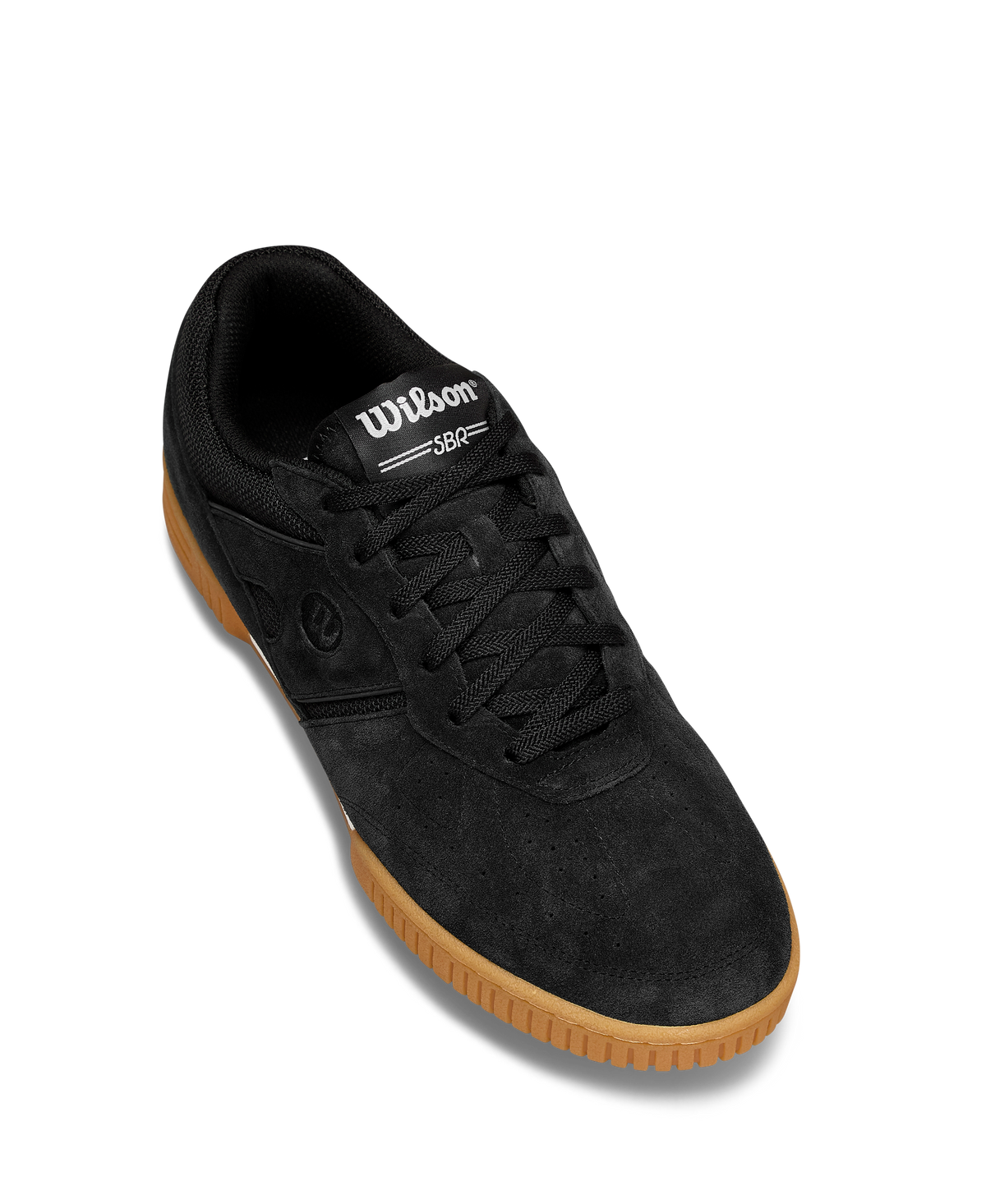 Wilson SBR Unisex Lifestyle Sneakers, Black/White/Gum - alternate view 2