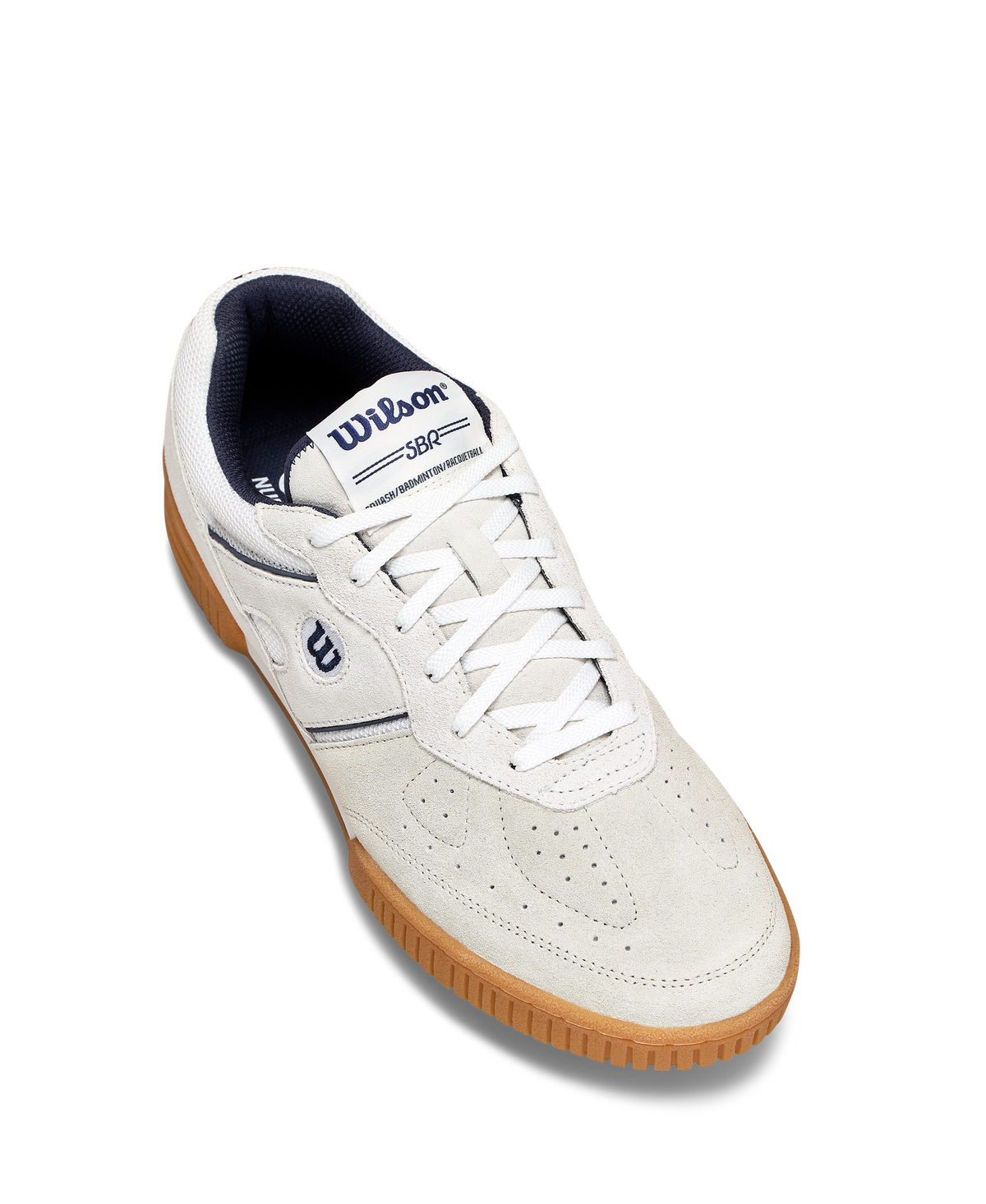 Wilson SBR Unisex Lifestyle Sneakers, Snow White/Navy Blazer/Gum - alternate view 2