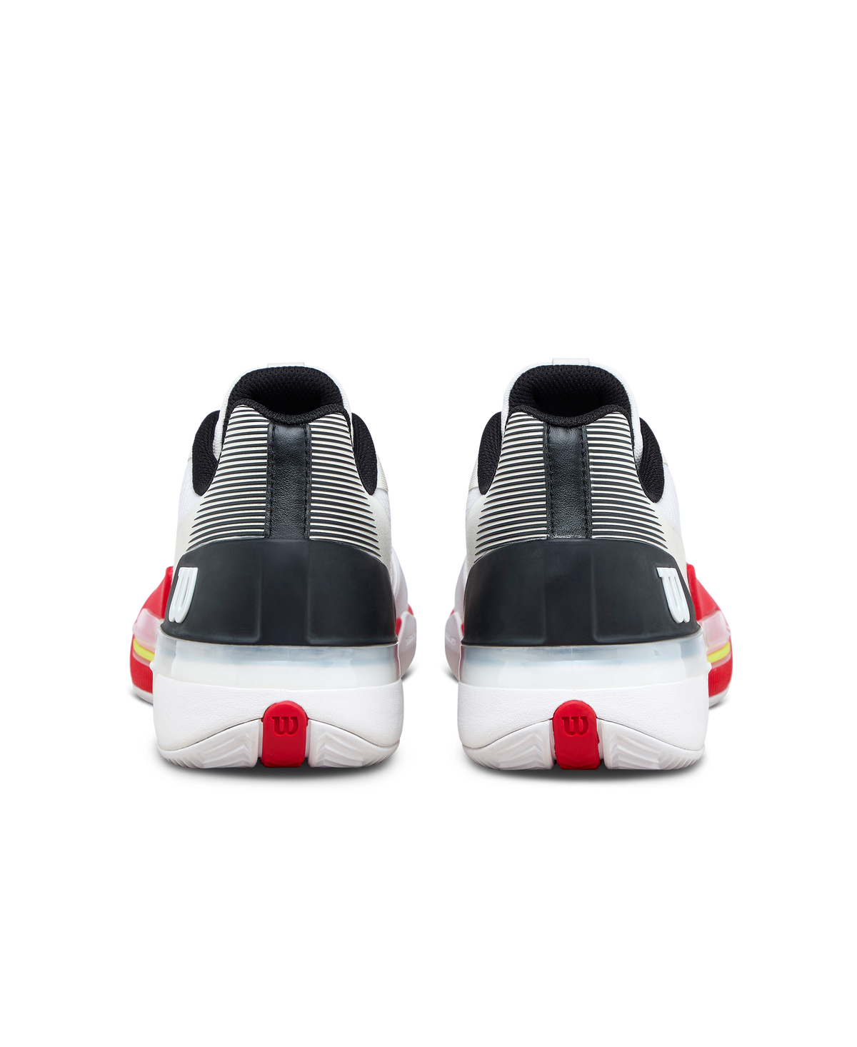 Wilson Rush Tour 5 Clay Mens Tennis Shoes, White/Black/Infrared - alternate view 5
