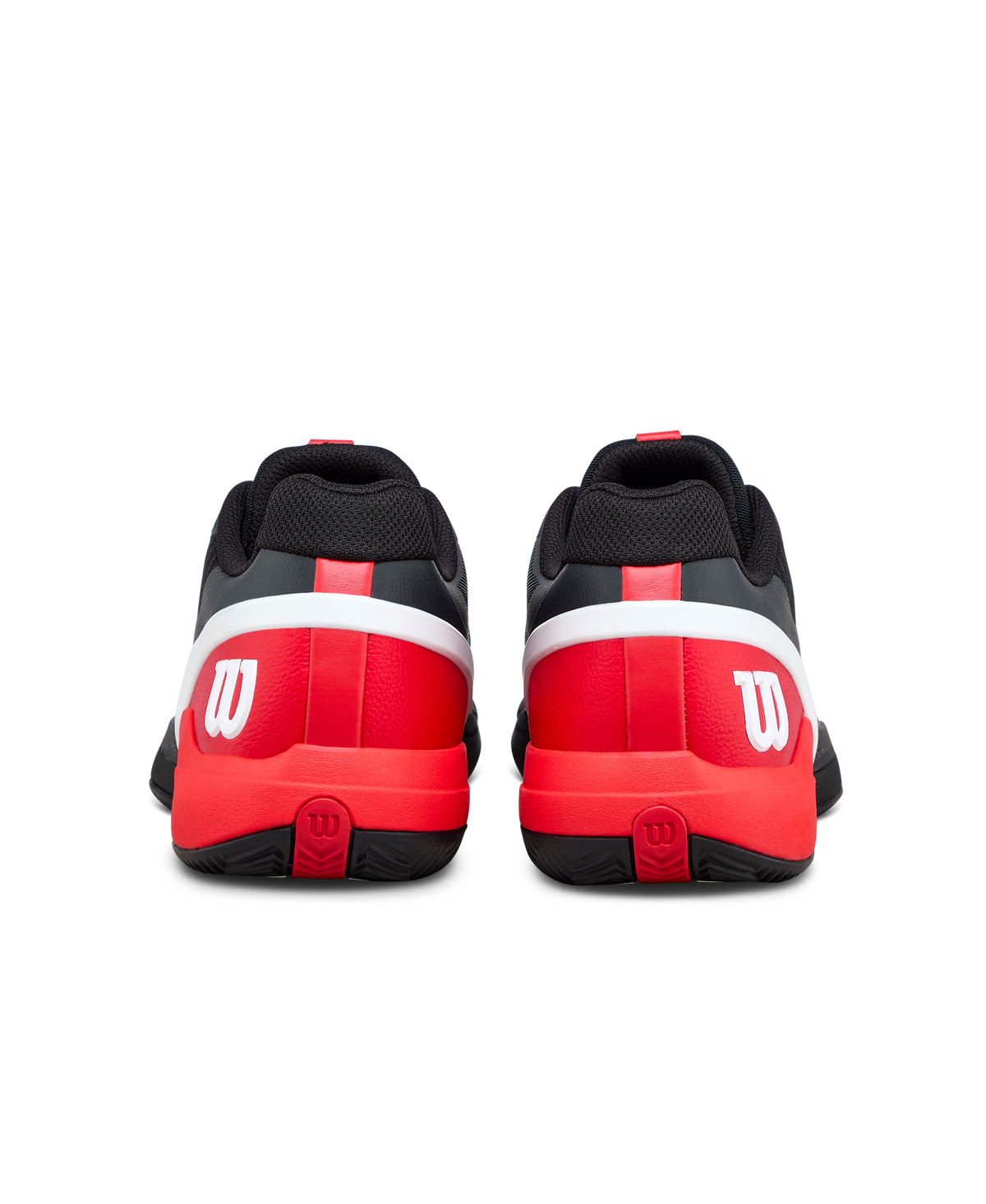 Wilson Rush Pro 5 Clay Mens Tennis Shoes, Black/Infrared/White - alternate view 5