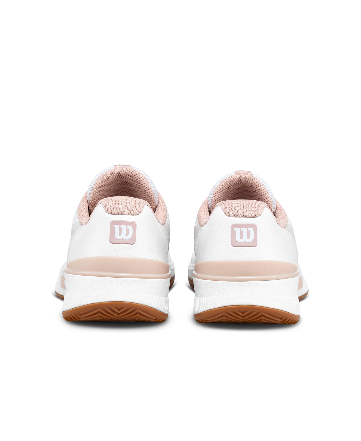 Wilson Intrigue Pro Clay Womens Tennis Shoes, Clear White/Cameo Rose/Gum - alternate view 5