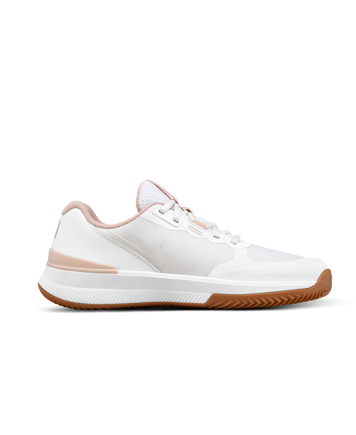 Wilson Intrigue Pro Clay Womens Tennis Shoes, Clear White/Cameo Rose/Gum - alternate view 1