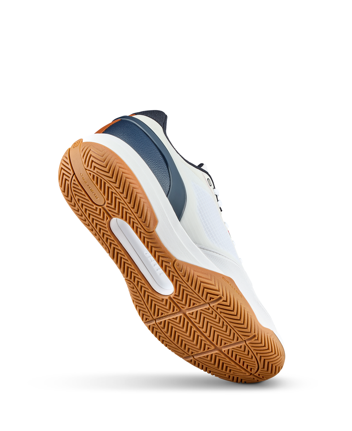 Wilson Rush Pro 5 Mens Tennis Shoes, White/Navy Blazer/Gum - alternate view 2