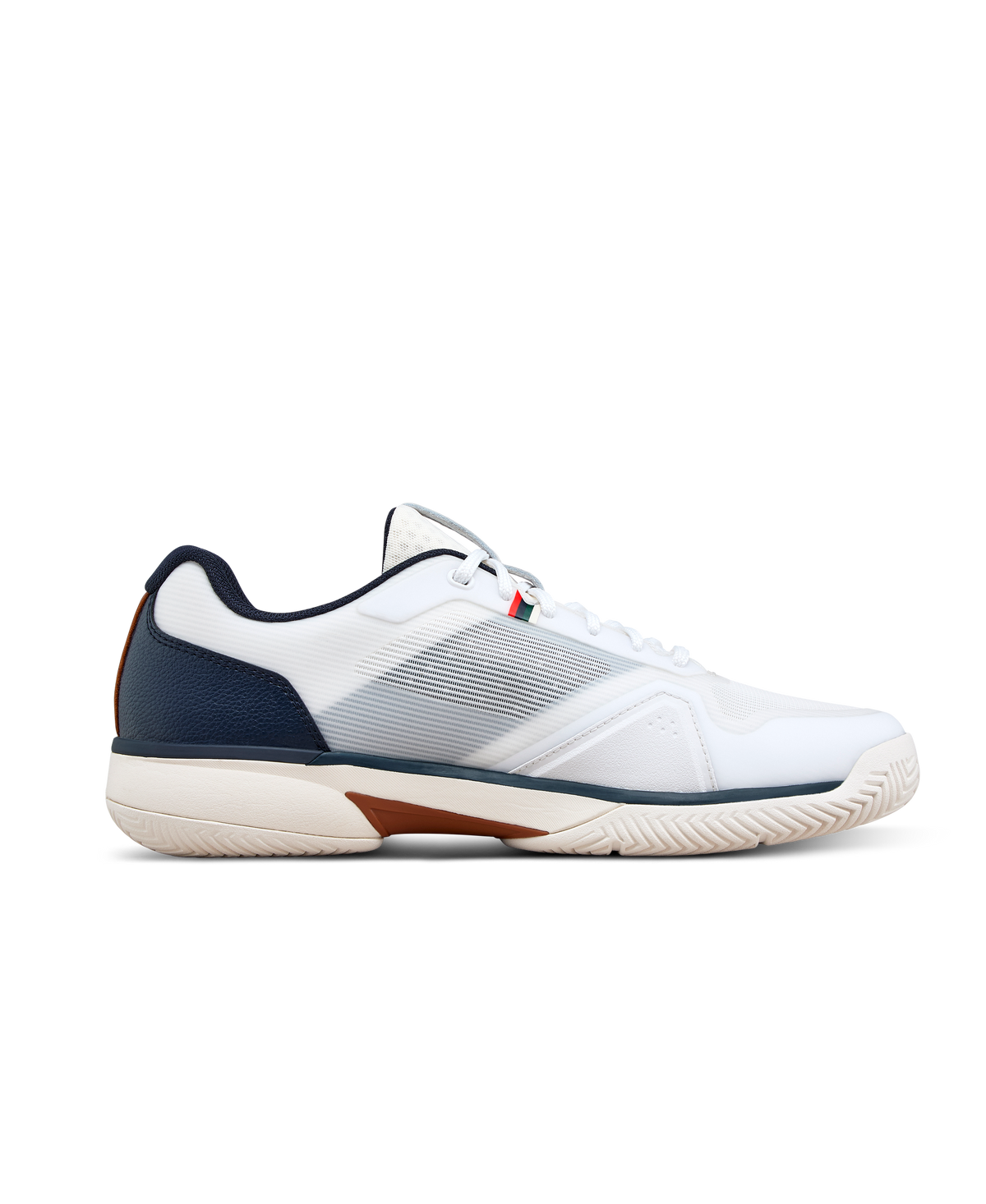 Wilson Rush Lite 5 Mens Tennis Shoes, White/Navy Blazer/Tofu - alternate view 1