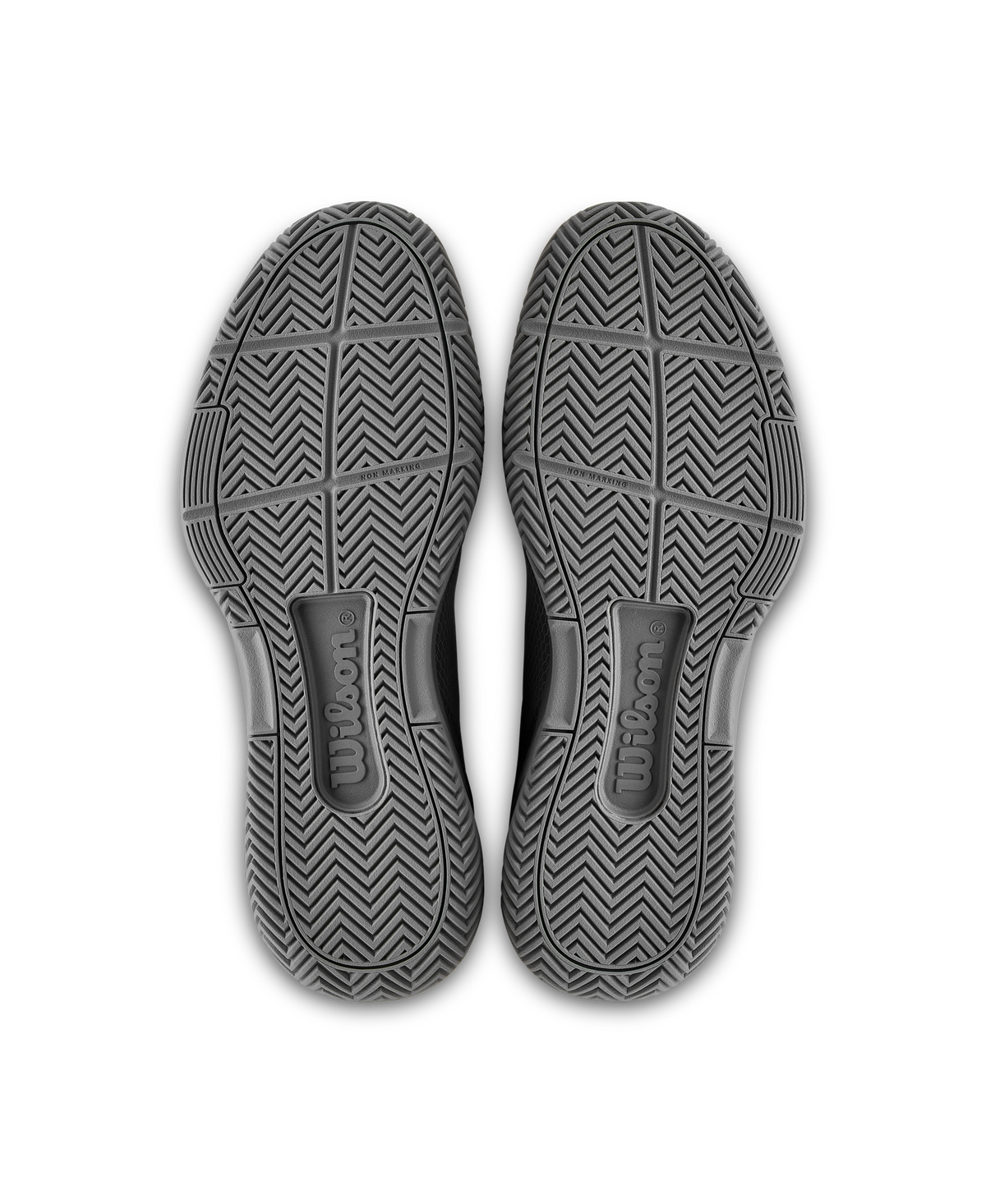 Wilson CourtGlide Mens Tennis Shoes, Titanium/Titanium/Black - alternate view 7