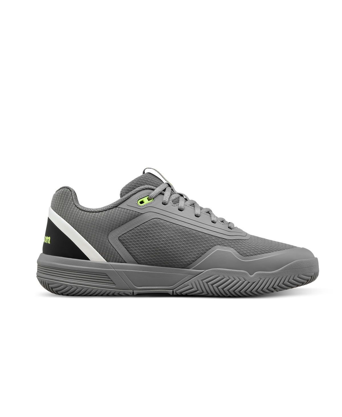 Wilson CourtGlide Mens Tennis Shoes, Titanium/Titanium/Black - alternate view 1