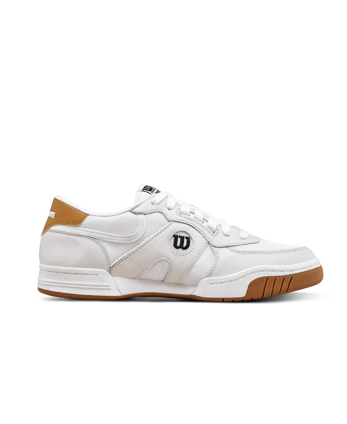 Wilson Pro Staff 87 Mesh Unisex Sneakers, White/White/Bone Brown - alternate view 1