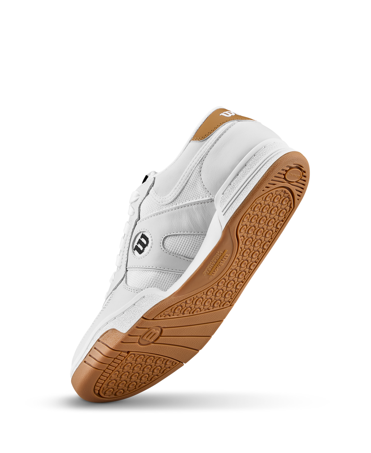 Wilson Pro Staff 87 Mesh Unisex Sneakers, White/White/Bone Brown - alternate view 3