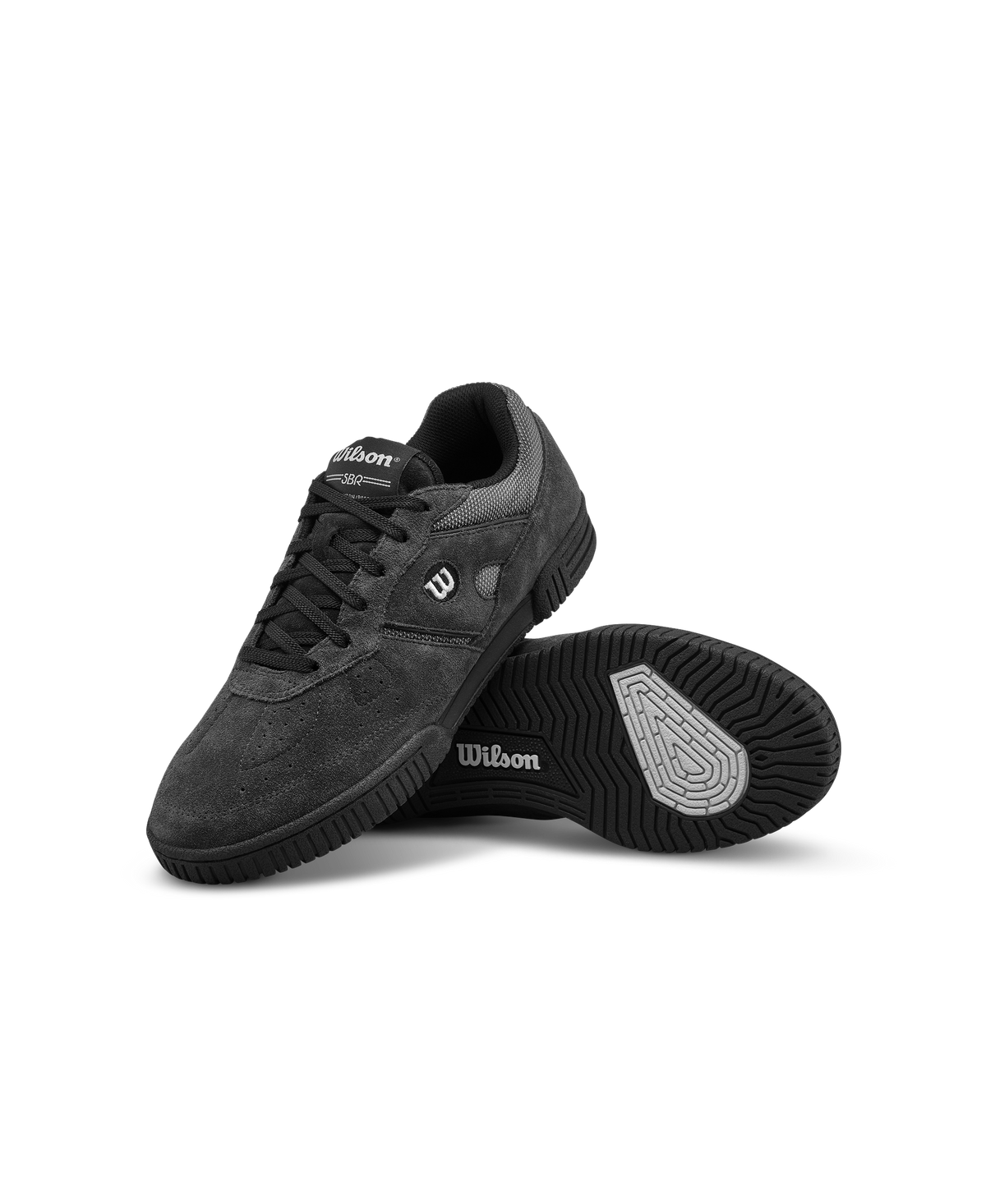 Wilson SBR Unisex Lifestyle Sneakers, Ebony/Ebony/Lunar Rock - alternate view 6