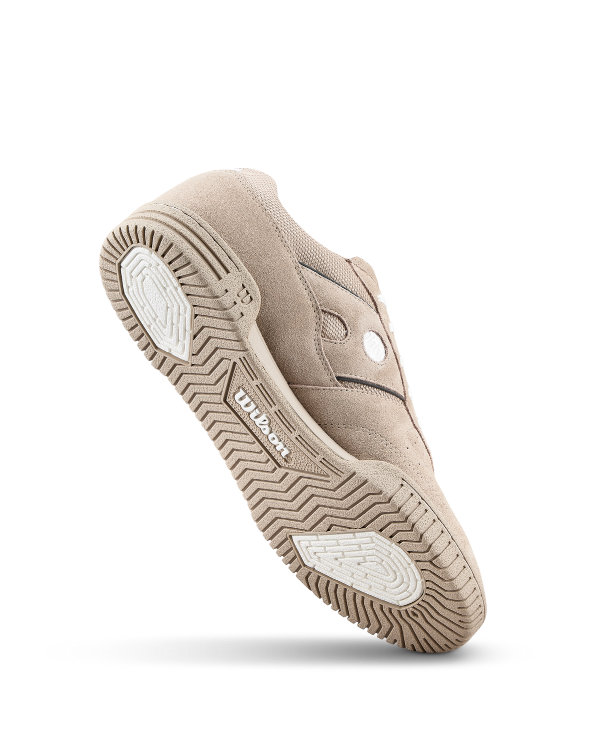 Wilson SBR Unisex Lifestyle Sneakers, Cement/Cement/Snow White - alternate view 2