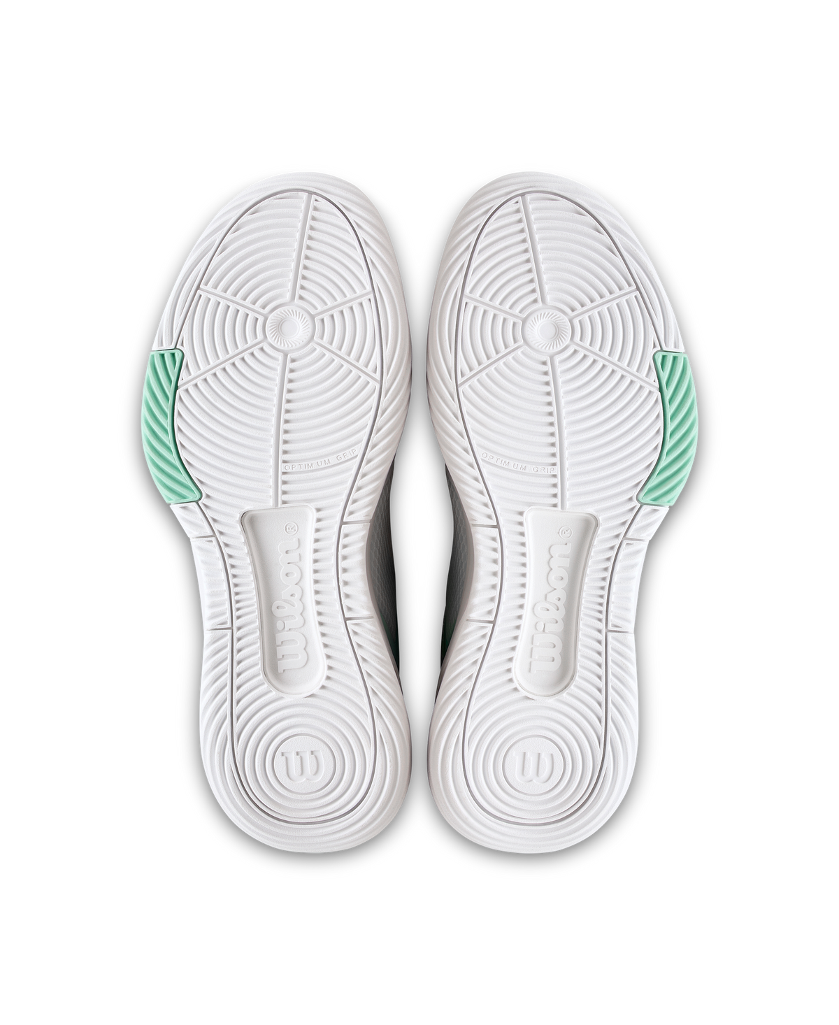 Wilson CourtGlide Womens Padel Shoes, White/Bay/Skipper Blue - pair view
